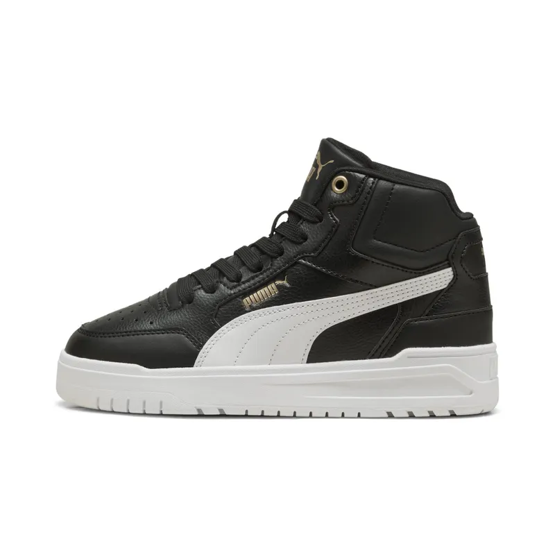 Puma Shuffle Downtown Mid “Puma Black / Puma White / Puma Gold” | 403743_03