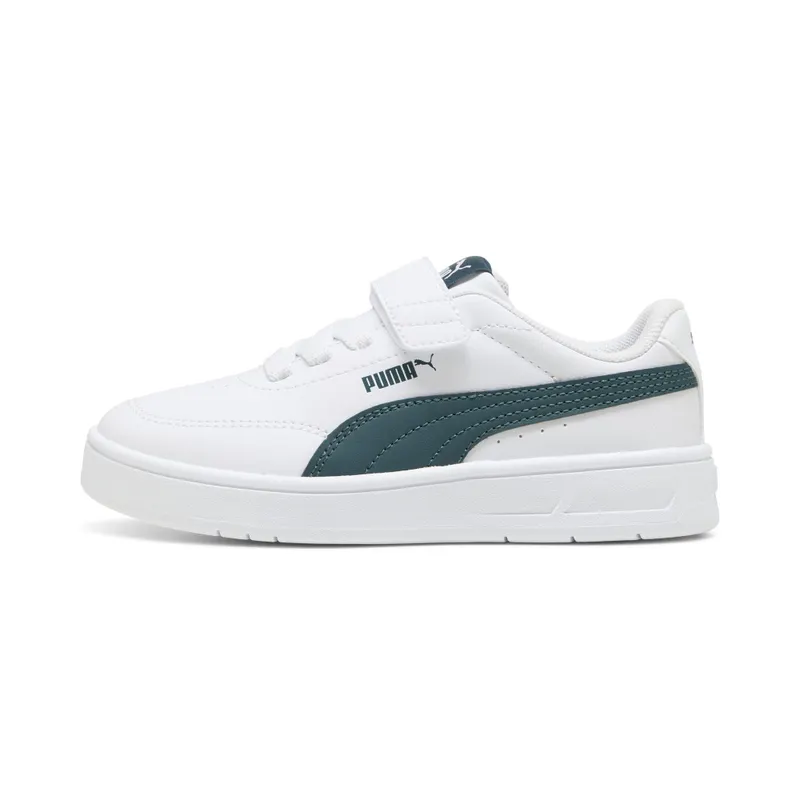 Puma Court Classic Clean “Puma White / Green Terrain” | 403751_04