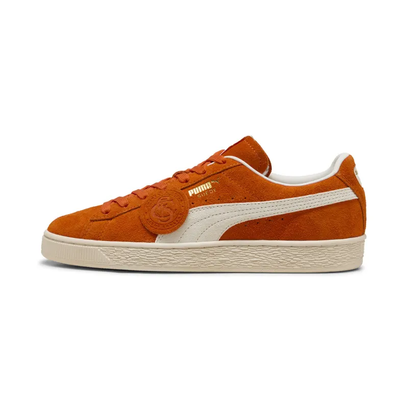 Puma Suede Charles F. Stead IV “Orange Glo / Puma White” | 403766_02