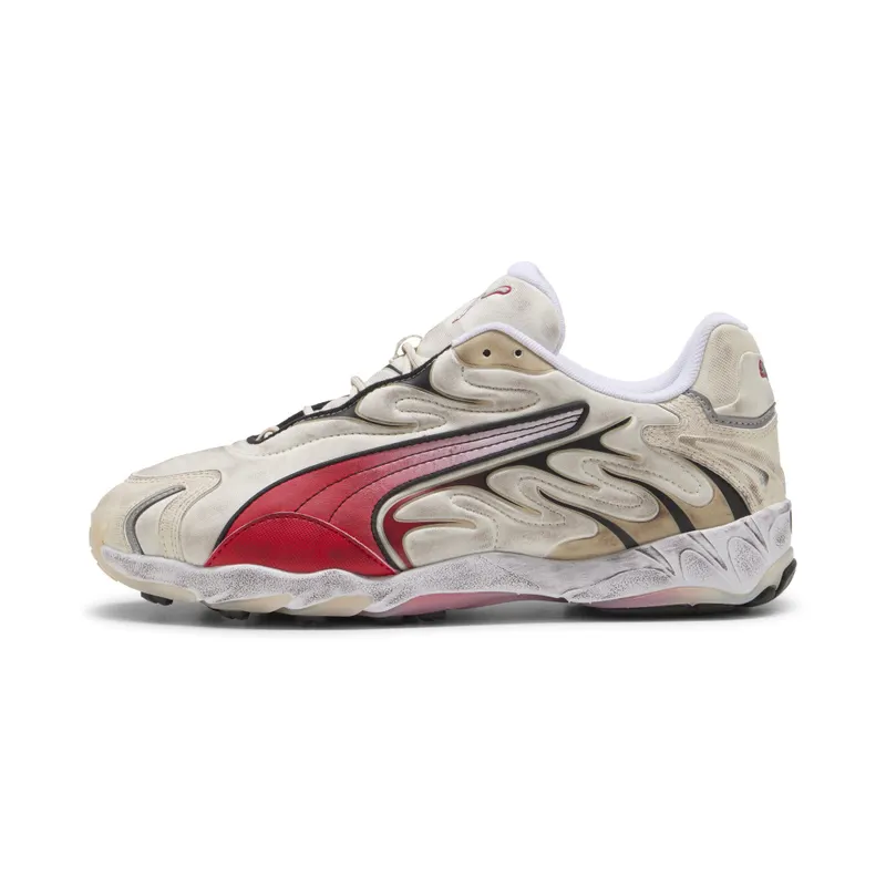Puma Inhale Distressed “Alpine Snow / For All Time Red” | 404532_02