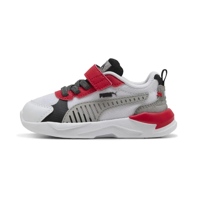 Puma X-Ray MID 90s “Puma White / Gray Echo / For All Time Red” | 405025_01