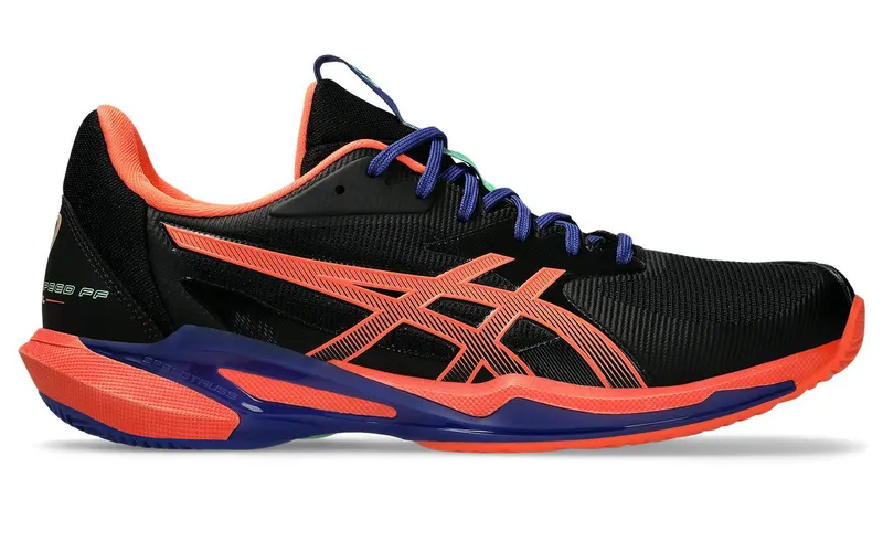 ASICS Solution Speed FF 3 Padel Black Vivid Coral | 1041A496-001