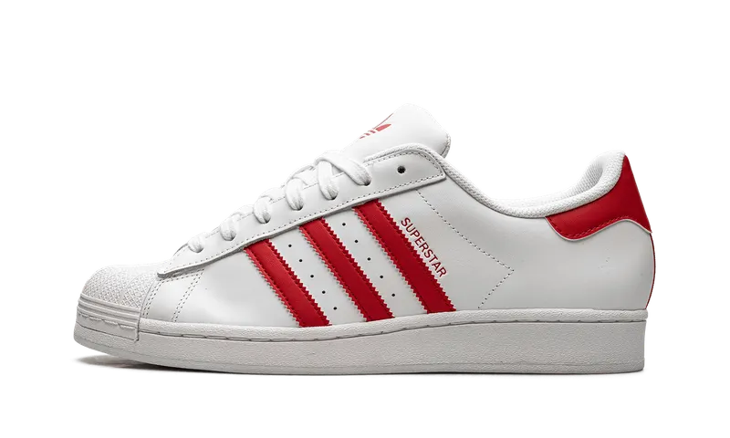 Adidas Superstar “Cloud White Better Scarlet” | IG9367