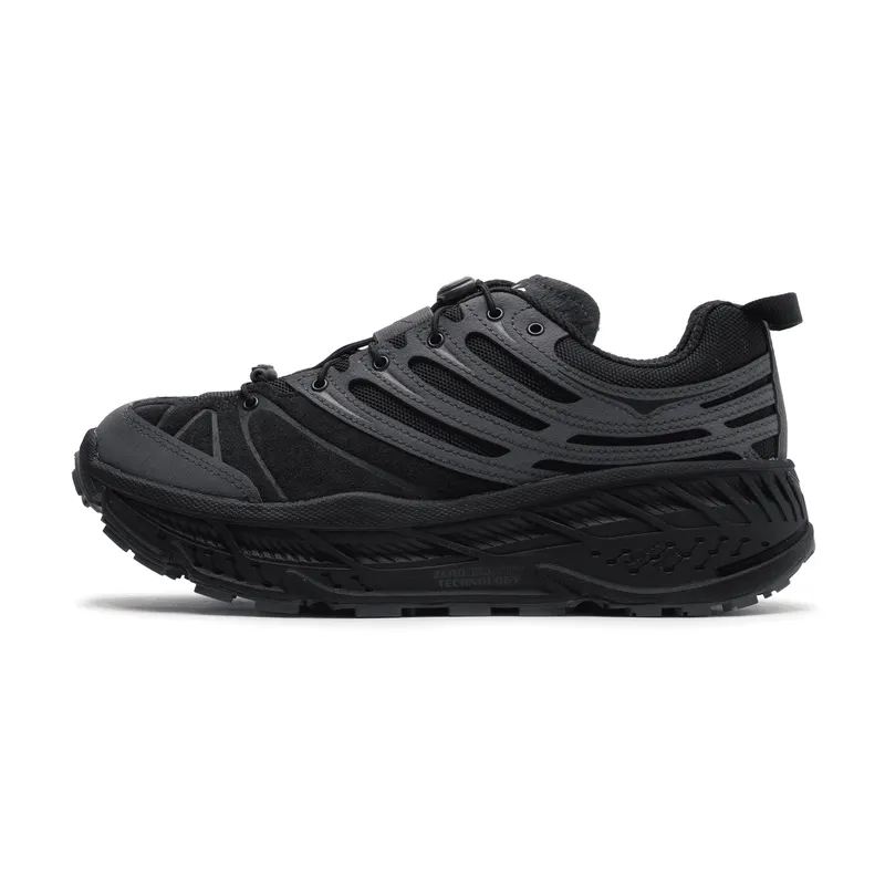 Hoka One Stinson EVO OG TP “Black” | 1166450-BBLC