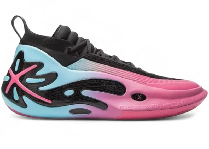 Li-Ning Way of Wade 11 Miami Vice Black “Black / Blue / Pink” | ABAU049-33
