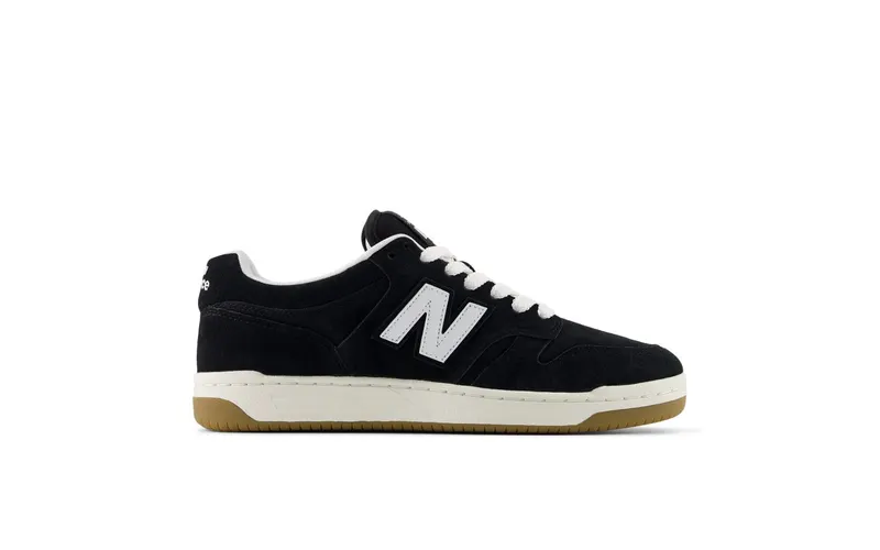 New Balance 480 Black White Gum “Black / Nb 103 White” | BB480PTN