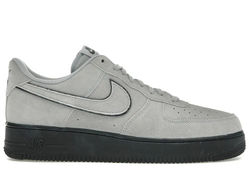 Nike Air Force 1 Low ’07 LV8 Light Smoke Grey Suede Black “Light Smoke Grey / Black” | HQ1966-001