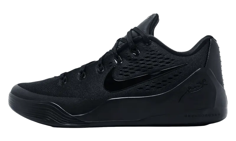 Nike Kobe 9 Elite Low EM Protro TB “Triple Black” | IH5095-002