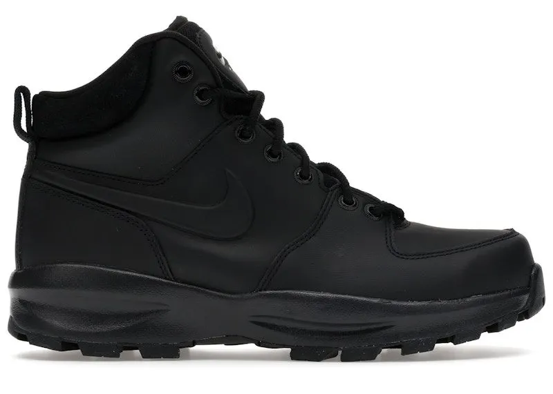 Nike Manoa Leather Triple Black “Black / Black / Black” | HF7095-001