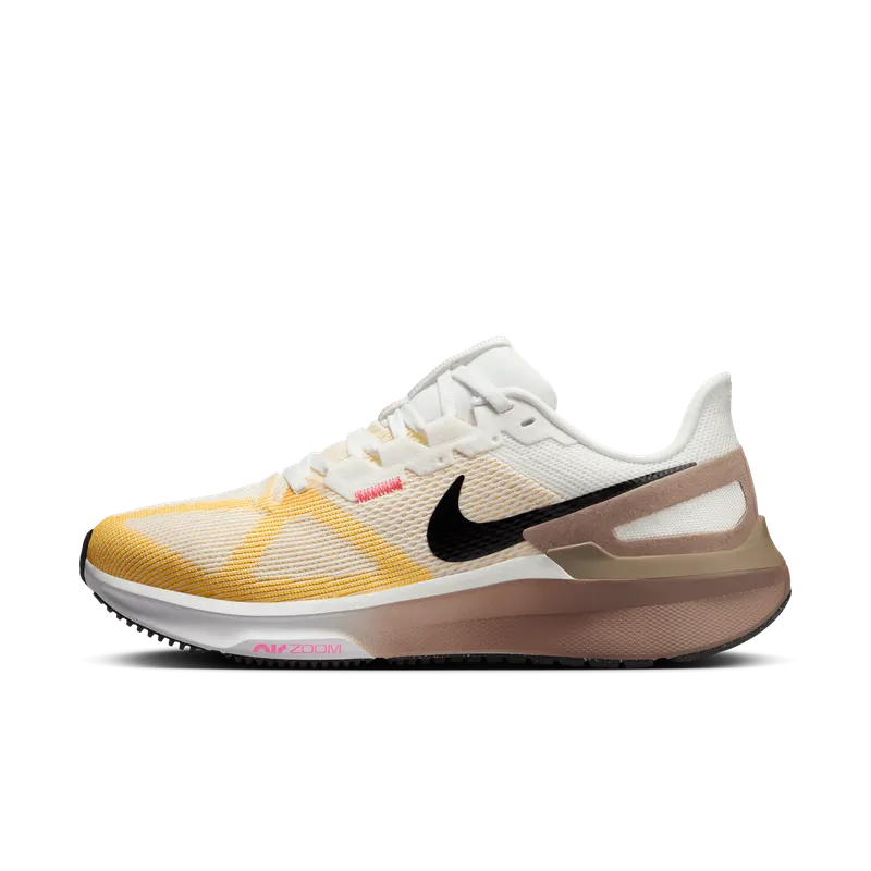 Nike Structure 25 Summit White Mink Brown Varsity Maize Black | DJ7884-110
