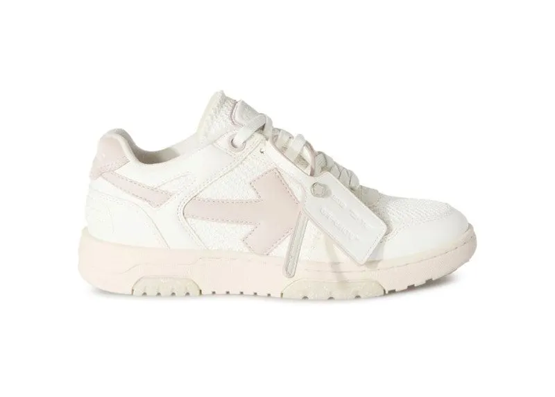 OFF-WHITE Out Of Office OOO Low Tops White Lilac Purple | OWIA276S24LEA0010136