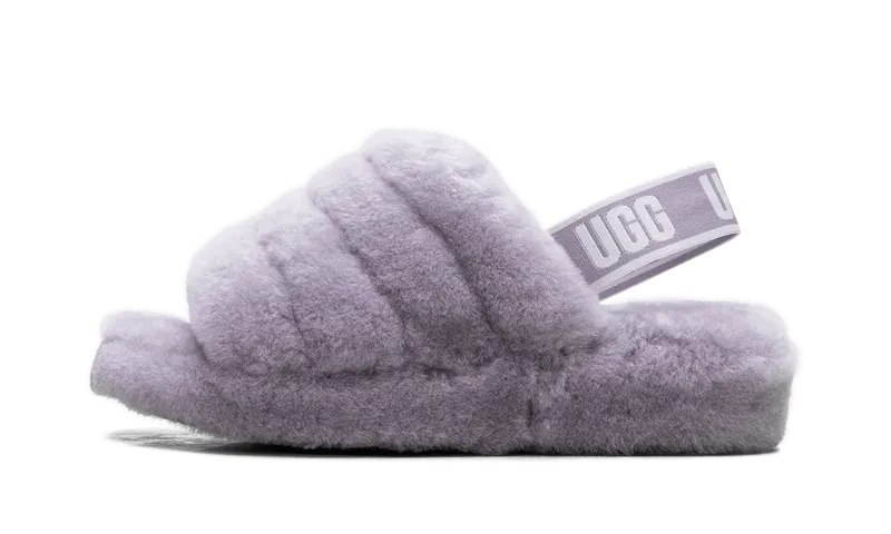 Ugg Fluff Yeah Slide “Grey Purple” | 1095119-JGL