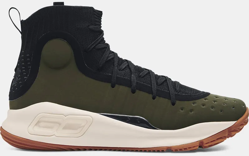 Under Armour Curry 4 Black History Month “Green / Black / Gum” | 1298306-008