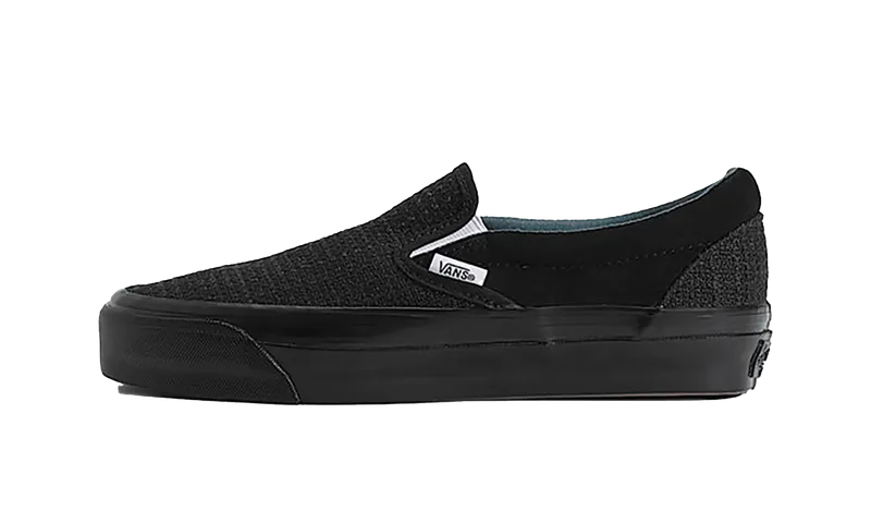 Vans Classic Slip On Prem 98 LX “Tweed Black” | VN000D9WBLK