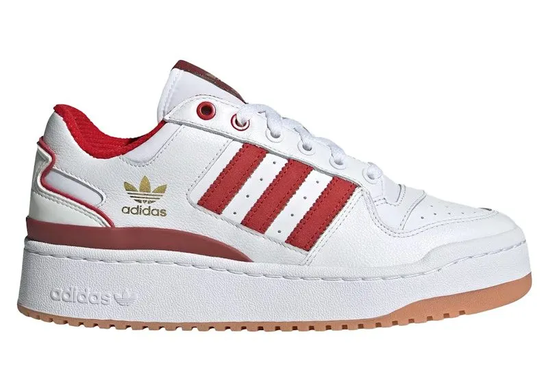 adidas Forum Bold White Better Scarlet Preloved Ruby “Cloud White / Better Scarlet / Preloved Ruby” | JI0063