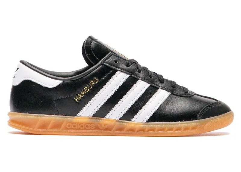 adidas Hamburg Black White Gum “Core Black / Cloud White / Gum” | JI2626
