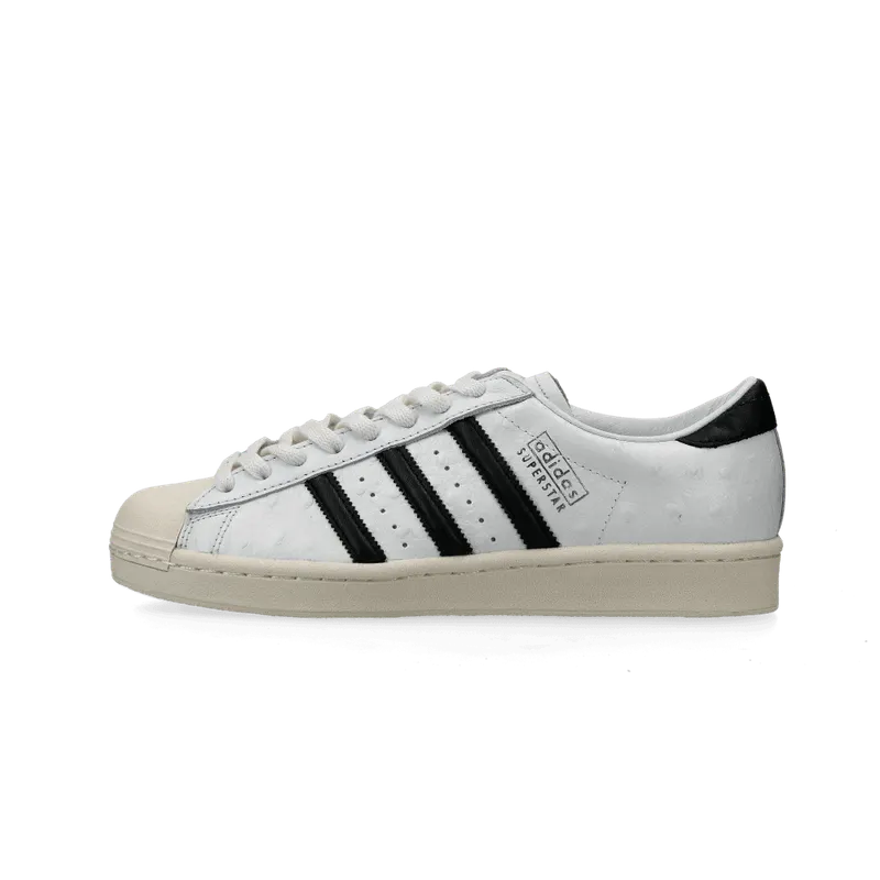 adidas Superstar Vintage White Black Ostrich “Cloud White / Core Black / Cream White” | JH5709
