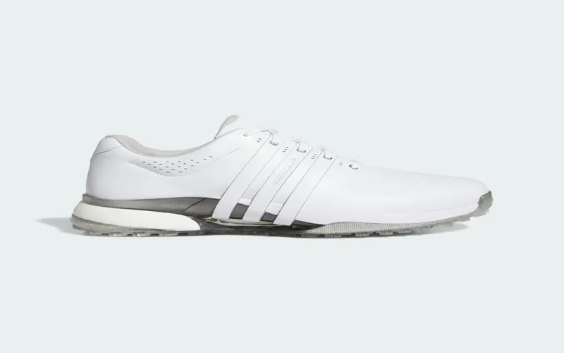 adidas Tour360 25 Spikeless Golf Cloud White Silver Metallic “Cloud White / Cloud White / Silver Metallic” | IH0935