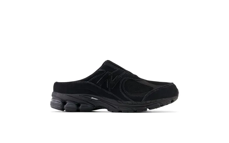New Balance 2002R Mule Triple Black Pony Hair “Black / Black” | M2002RMR