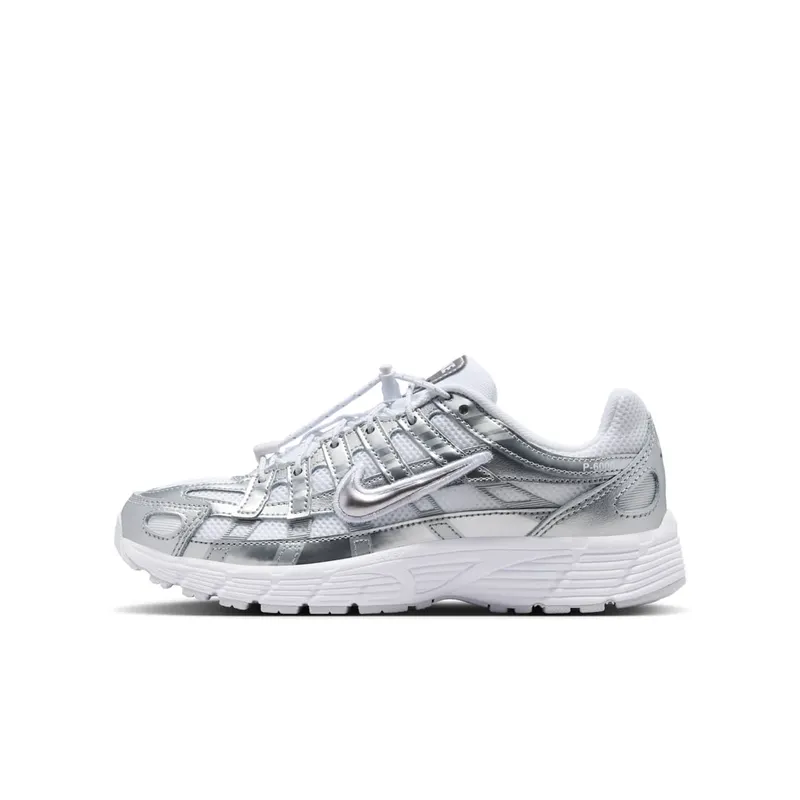 Nike P-6000 Utility GS “White / Metallic Silver / Vast Grey” | IR5228-100
