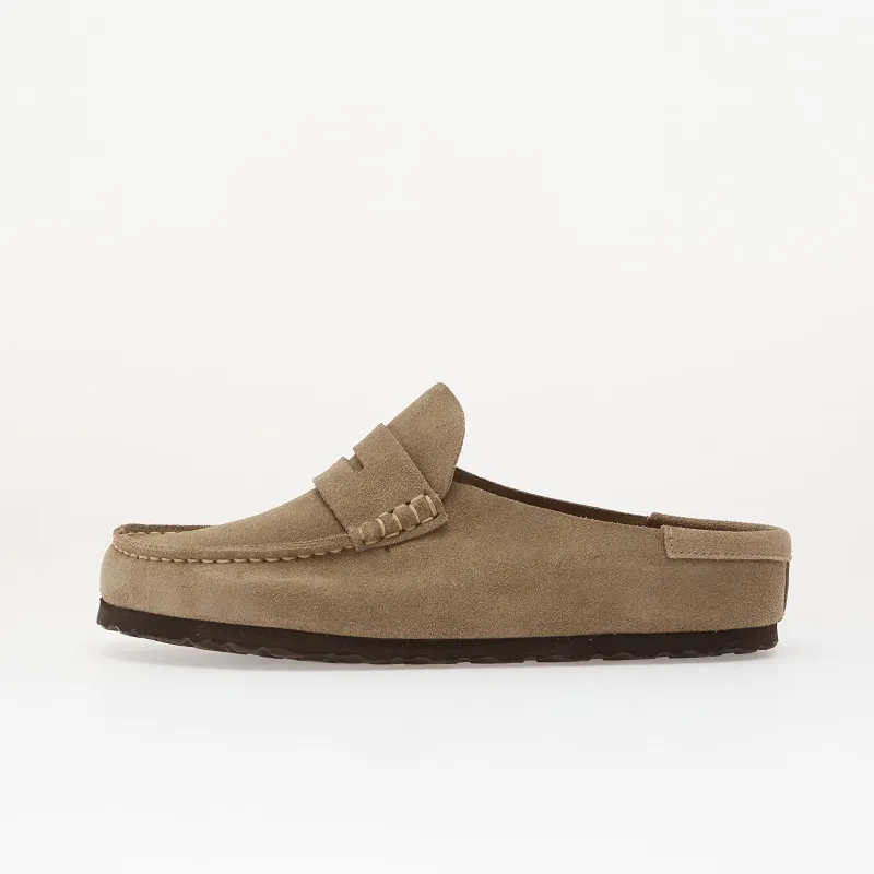 Birkenstock Naples Wrapped Suede Leather “Taupe” | 1029710