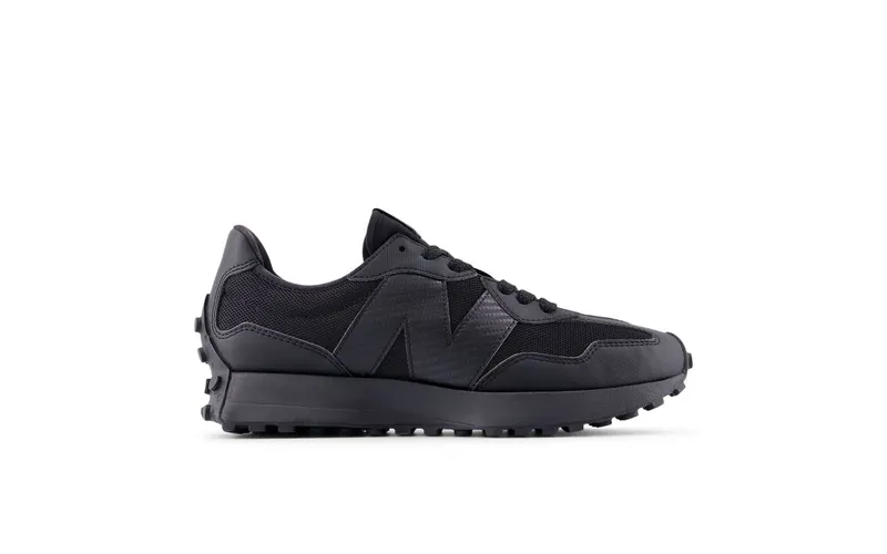 New Balance 327 Black Carbon Fiber Logo “Black / Black” | U327SCA