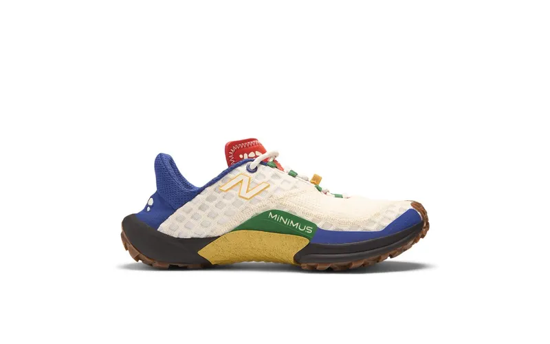 New Balance Minimus Trail Ice Studios Pristine “Pristine / Marine Blue / Golden Rod” | UM10LIS