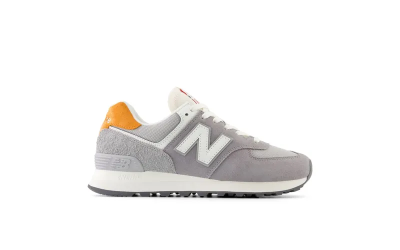 New Balance 574 Grey Orange “Slate Grey / Raincloud / Sun Glow” | WL574YG2
