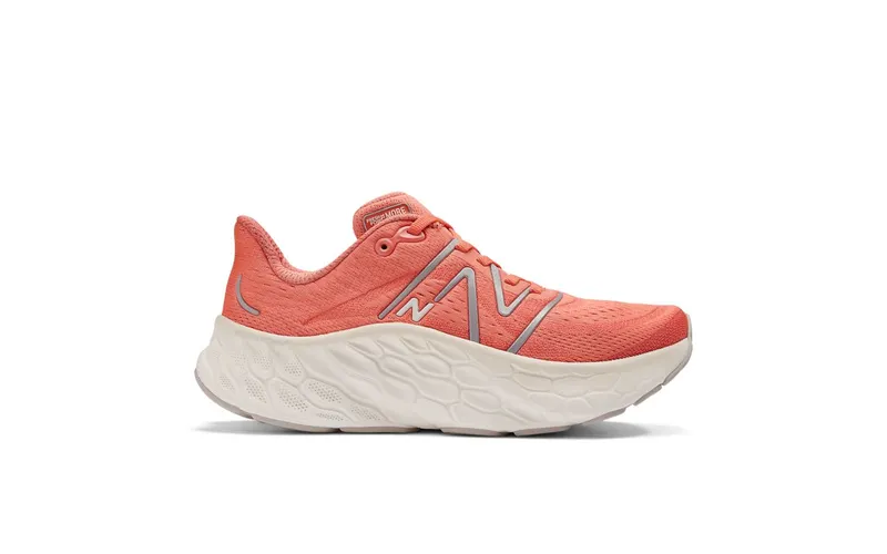 New Balance Fresh Foam X More V4 Gulf Red Silver Metallic “Gulf Red / Sea Salt / Silver Metallic” | WMORCJ4