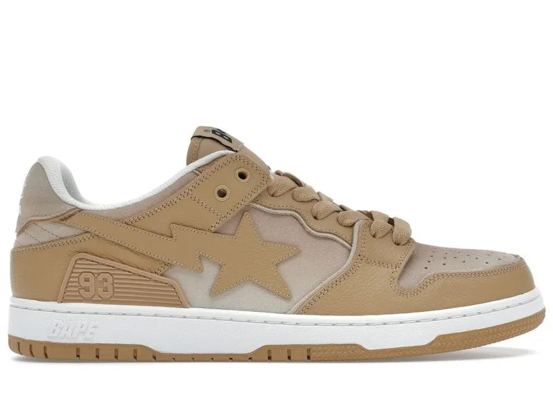 A Bathing Ape Sk8 Sta #4 Beige | 1J80-191-058-BEI