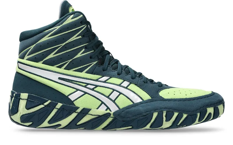 ASICS Aggressor 6 Tranquil Teal Lime Green | 1081A067-300