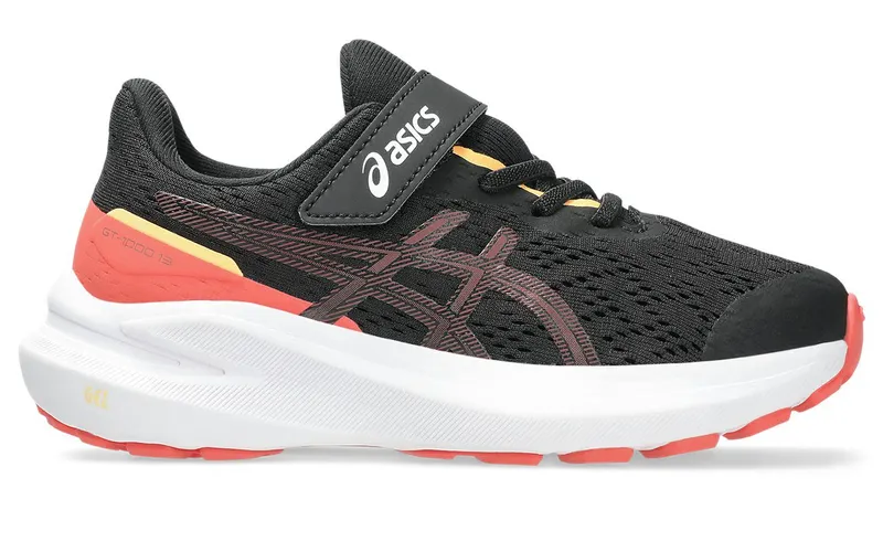 ASICS GT-1000 13 Black Rubble Red | 1014A344-009