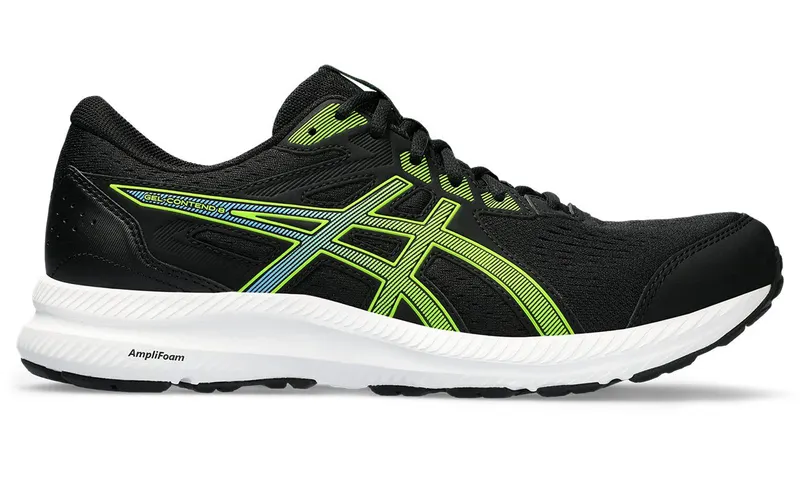 ASICS Gel-Contend 8 Black Electric Lime | 1011B492-012