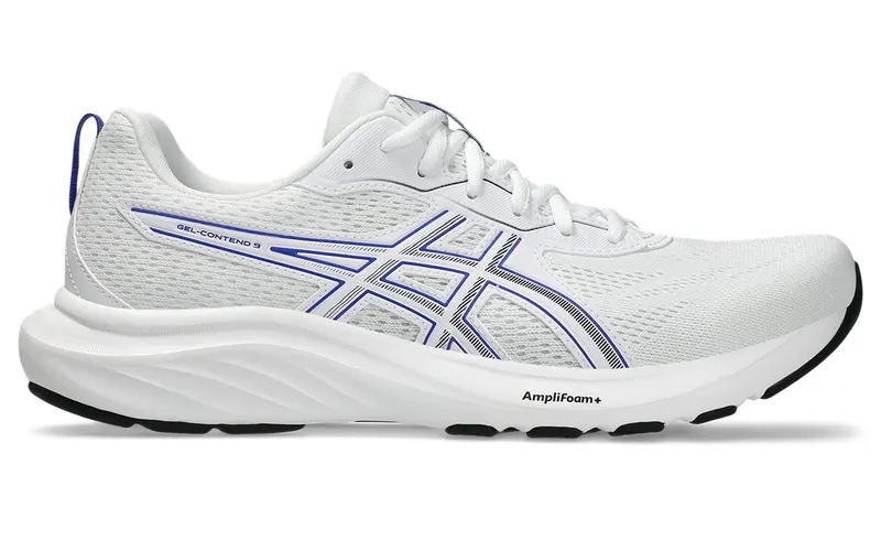 ASICS Gel-Contend 9 White Dark Cobalt | 1011B881-102