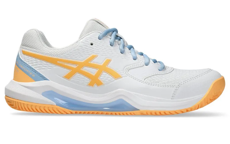 ASICS Gel-Dedicate 8 Padel White Orange Glow | 1042A241-104