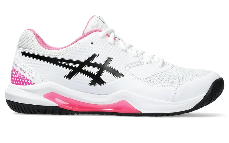 ASICS Gel-Dedicate 8 Pickleball White Hot Pink | 1042A236-100