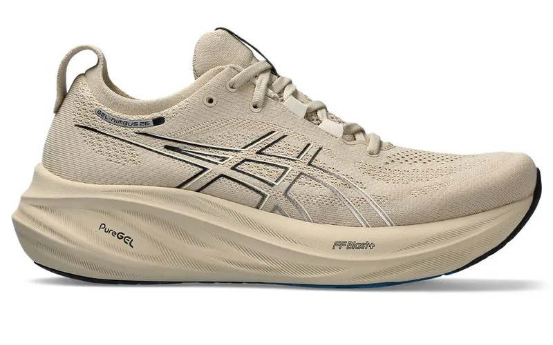 ASICS Gel-Nimbus 26 Feather Grey Black | 1011B794-021