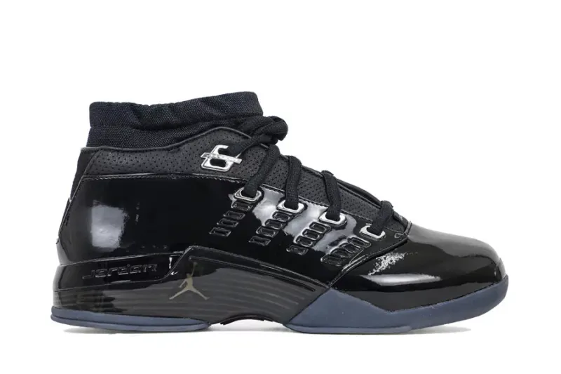 Air Jordan 17 Low – “Black / Black / Metallic Silver” | IV7640-001