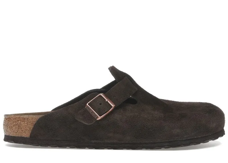 Birkenstock Boston Suede Mocca | 0060901