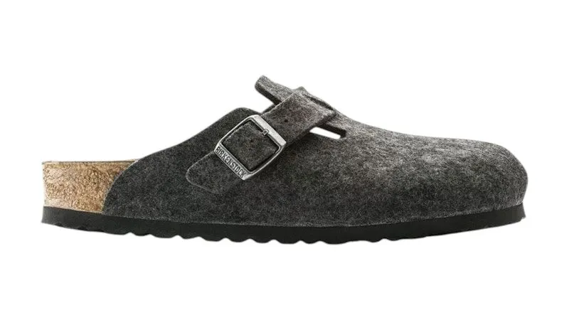 Birkenstock Boston Wool Felt Anthracite | 0160371