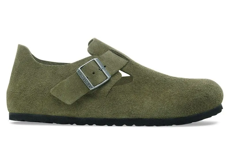 Birkenstock London Suede Leather Thyme | 1030797