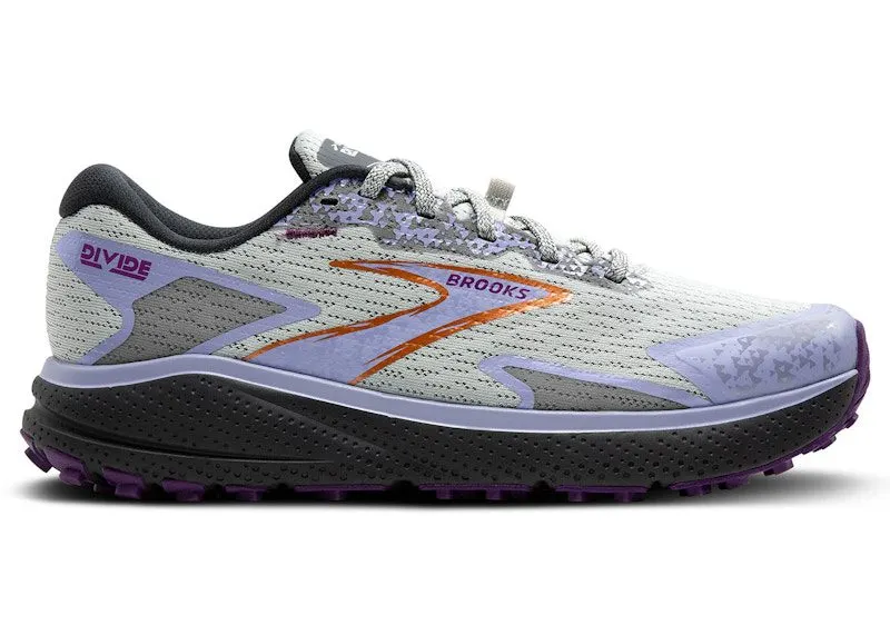Brooks Divide 5 Mercury Ebony Sweet Lavender | 120418-1B-080