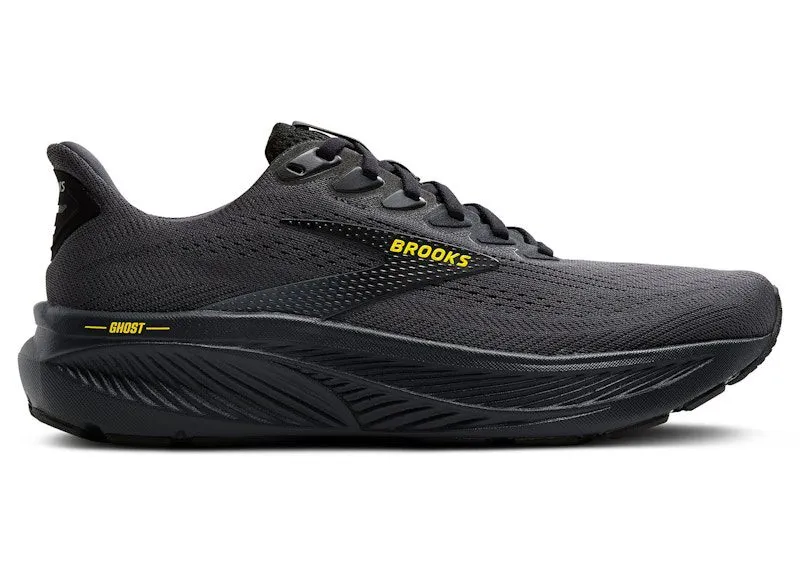 Brooks Ghost 17 Ebony Black Yellow | 110442-1D-059