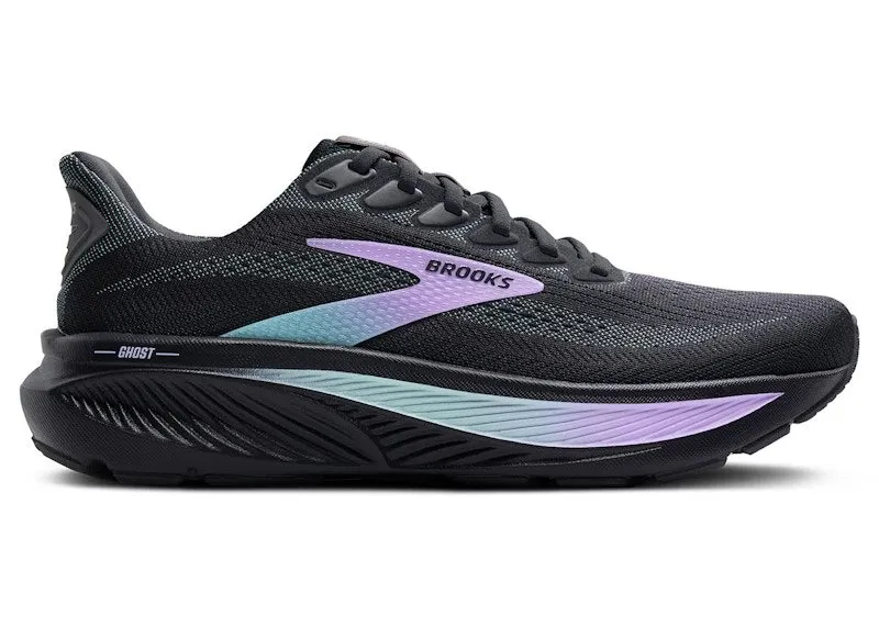 Brooks Ghost 17 Grey Clearwater Purple | 120431-1B-081