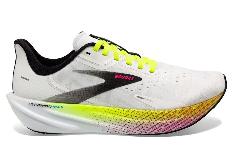 Brooks Hyperion Max White Black Nightlife | 110390-1D-196