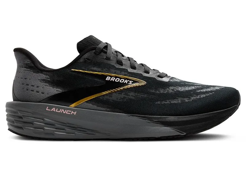 Brooks Launch 11 Black Grey Gold | 110450-1D-077