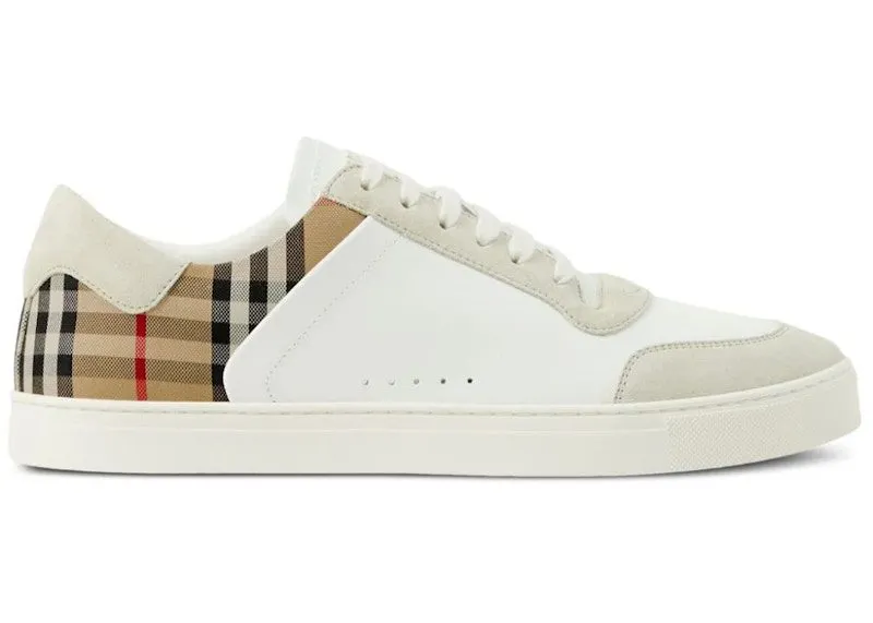Burberry Vintage Check Panelled White Archvie Beige “White / Archive Beige” | 8069089
