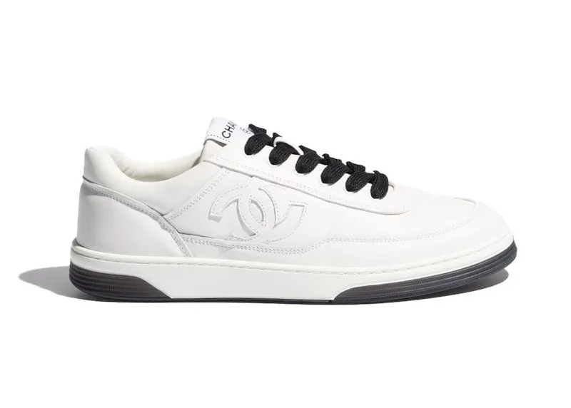 Chanel Low Top Trainer White Black | G39978B15923NV750