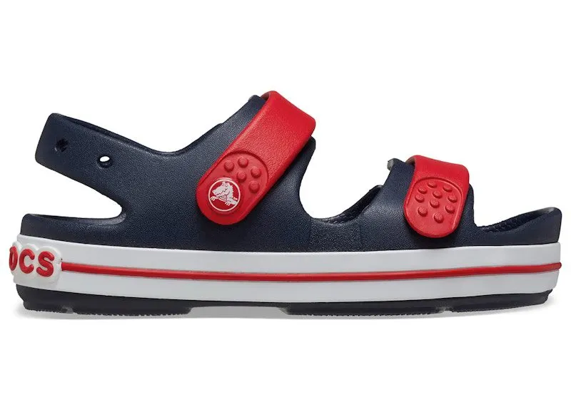 Crocs Crocband Cruiser Sandal Navy Varsity Red | 209424-4OT
