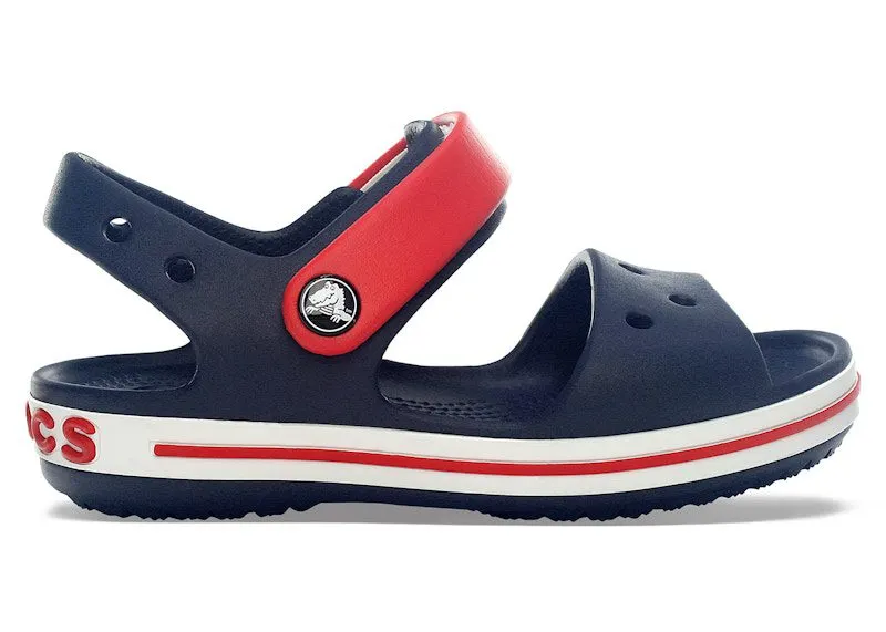 Crocs Crocband Sandal Navy Red | 12856-485
